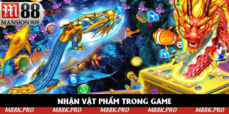 Chú ý vật phẩm tặng trong game