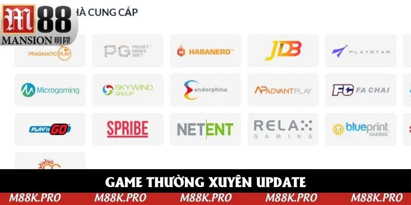 Đăng nhập M88 để trải nghiệm các game hot thường xuyên