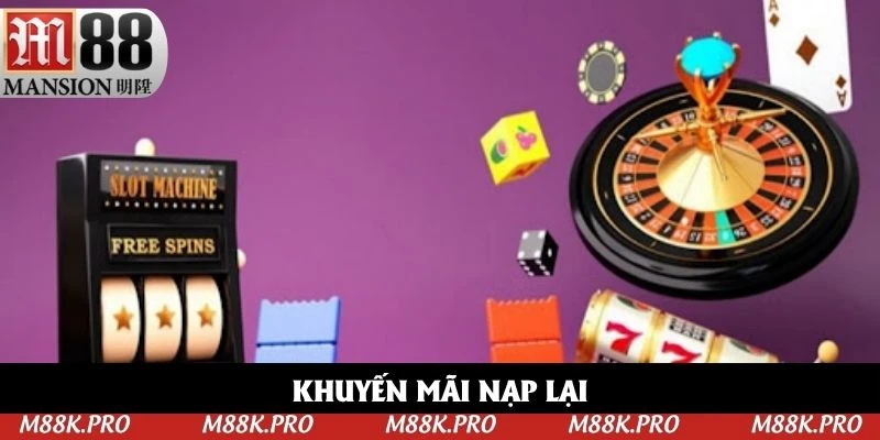 Ưu đãi nạp lại giúp gia tăng giá trị mỗi lần gửi tiền