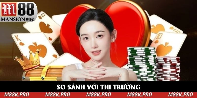 So sánh khuyến mãi M88 với thị trường
