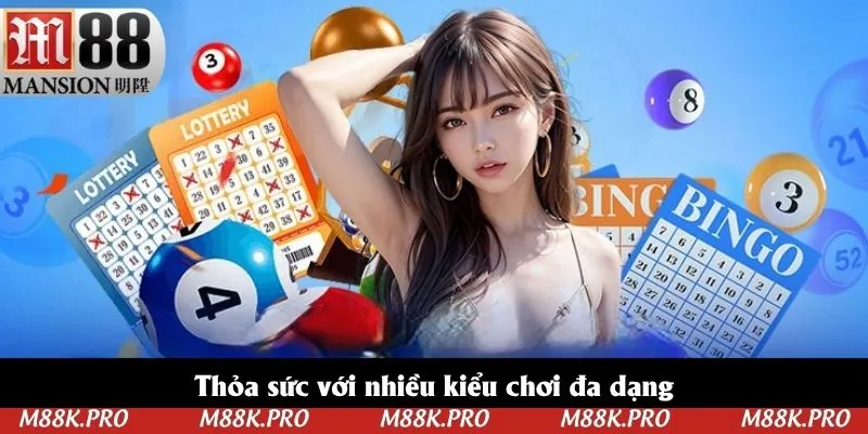 Thỏa sức với nhiều kiểu chơi đa dạng